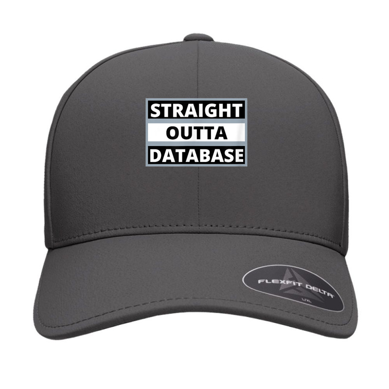 Straight Outta Database T Shirt Seamless Cap by cm-arts | Artistshot