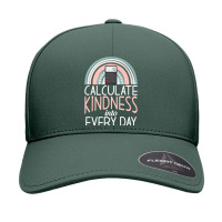 Calculate Kindness Into Every Day School Teaching Math Premium T Shirt Seamless Cap | Artistshot