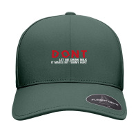 D.o.n.t Let Me Drink Milk It Makes My Tummy Hurt Seamless Cap | Artistshot