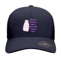 Dont Let Me Drink Milk It Makes My Tummy Hurt Seamless Cap | Artistshot