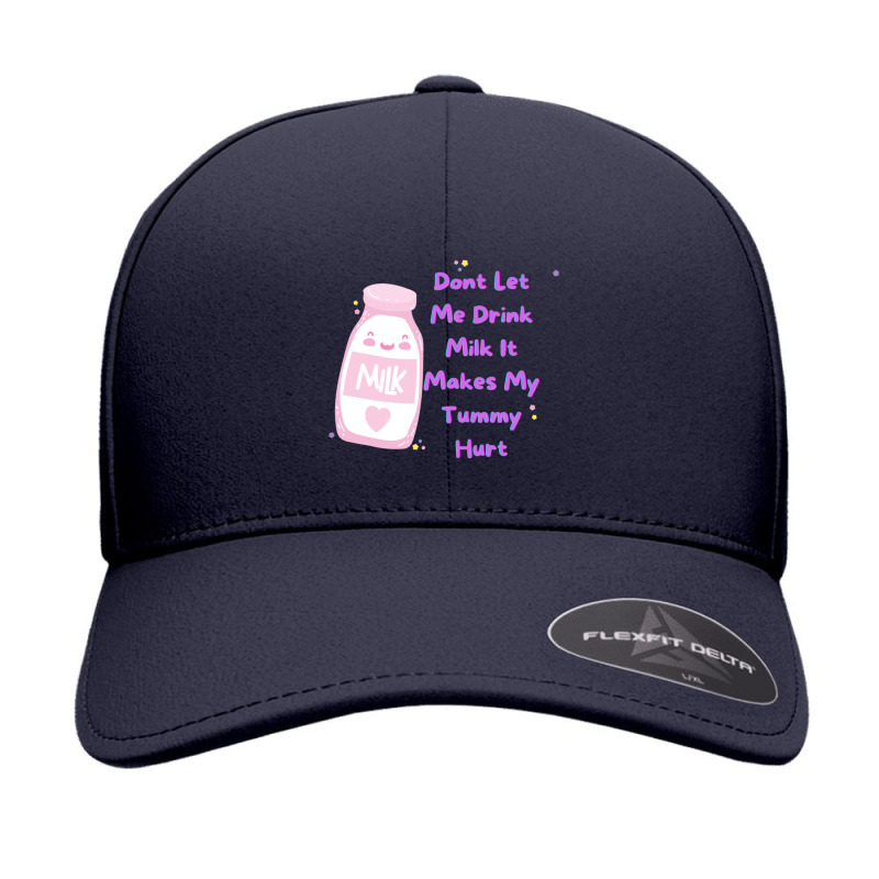 Dont Let Me Drink Milk It Makes My Tummy Hurt Seamless Cap by cm-arts | Artistshot