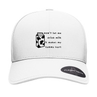 Dont Let Me Drink Milk It Makes My Tummy Hurt Seamless Cap | Artistshot