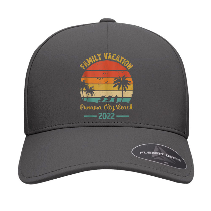 Family Vacation 2022 Vintage Retro Florida Panama City Beach Tank Top Seamless Cap by cm-arts | Artistshot