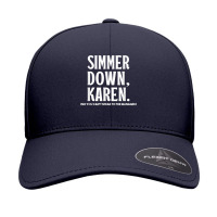 Simmer Down Karen You Cant Speak To Manager Karen Slang Seamless Cap | Artistshot