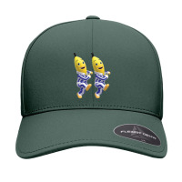 Bananas In Pyjamas .png Seamless Cap | Artistshot