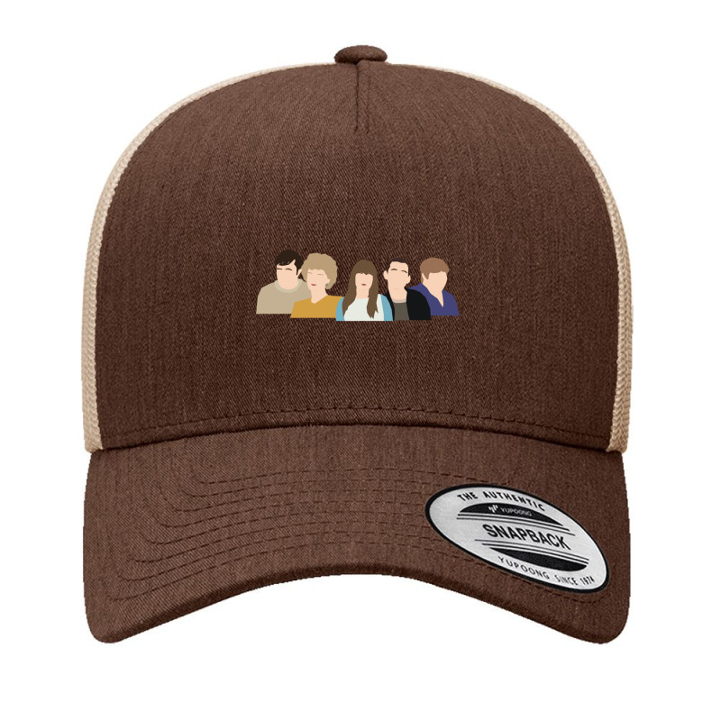 Kath _amp_ Kim  Whole Cast Vector Minimal Fan Art Yupoong Trucker Cap by cm-arts | Artistshot