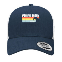 I Love Pacific Beach California Ca Pacific Ocean Wave Yupoong Trucker Cap | Artistshot