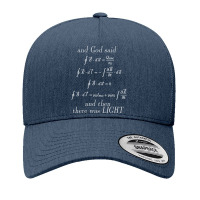 God Said Maxwells Equations Integral Form Geekss Yupoong Trucker Cap | Artistshot