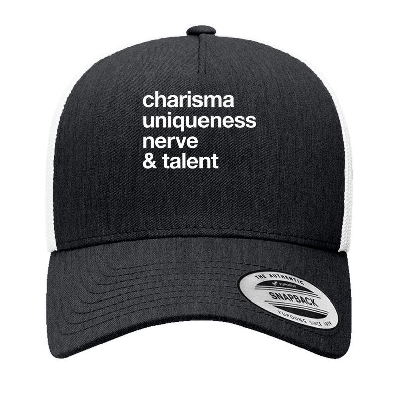 Funny Charisma Uniqueness Nerve Talent Gay Clothing Premium Yupoong Trucker Cap by IsabelConstance | Artistshot