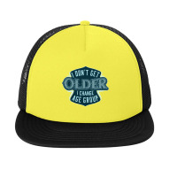 Triathlon I Don T Get Older Foam Snapback Hat | Artistshot