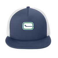 Canucks Strike First Foam Snapback Hat | Artistshot