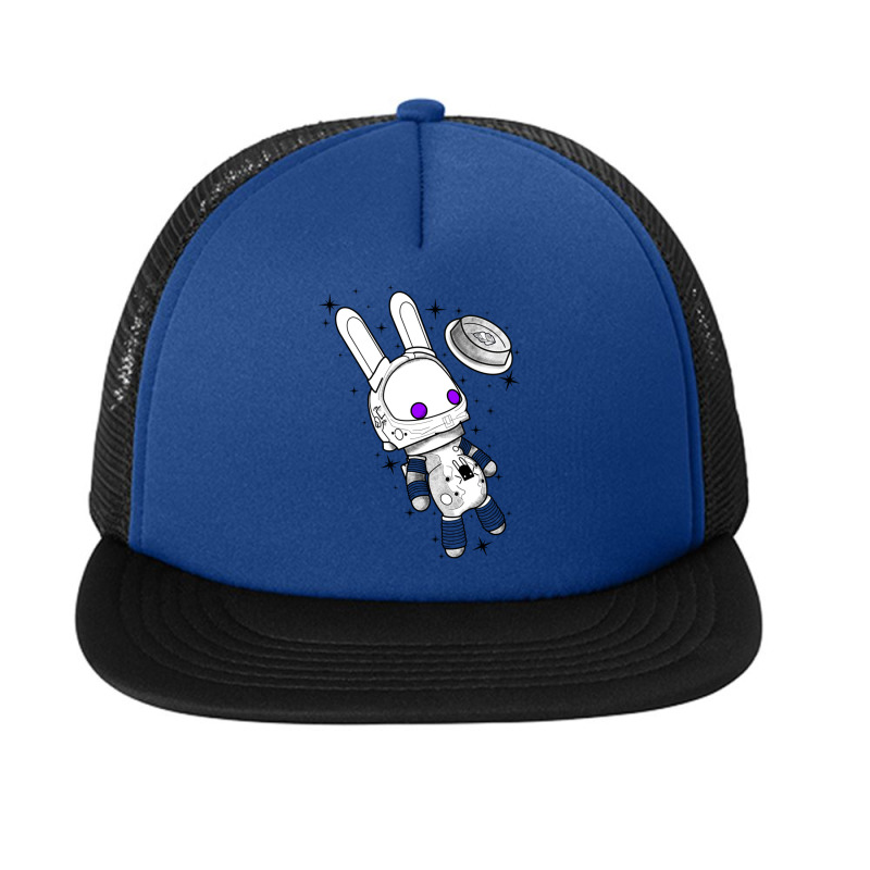 Space Bunny Foam Snapback hat by MONIQUEWORTH | Artistshot