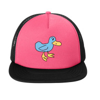 Blue Duck - That's Quacktastic! Foam Snapback Hat | Artistshot