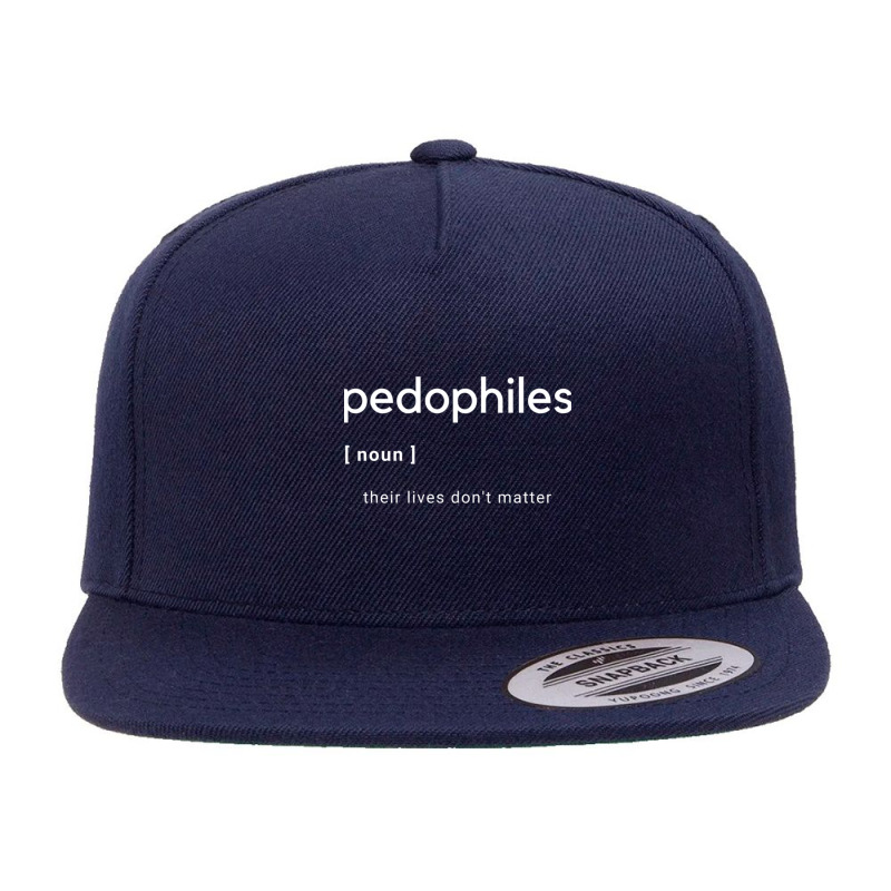 Pedophile - Dictionary 5 panel snapback cap by cm-arts | Artistshot