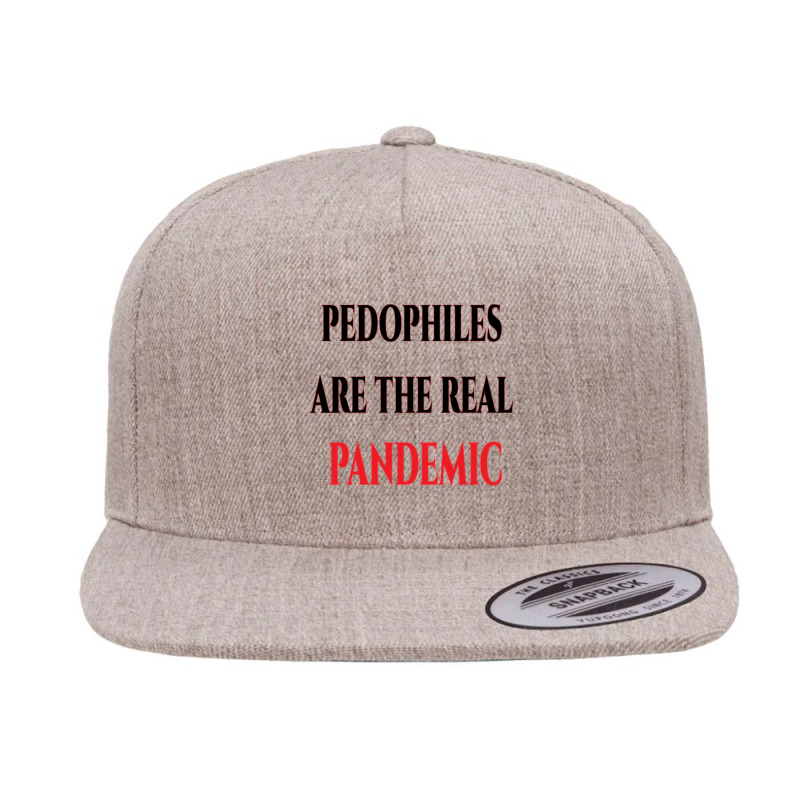 Pedophilelivesdontmatter   (2) 5 panel snapback cap by cm-arts | Artistshot