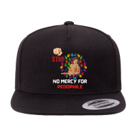 No Mercy For Pedophile,  Pedophile, Stop 5 Panel Snapback Cap | Artistshot