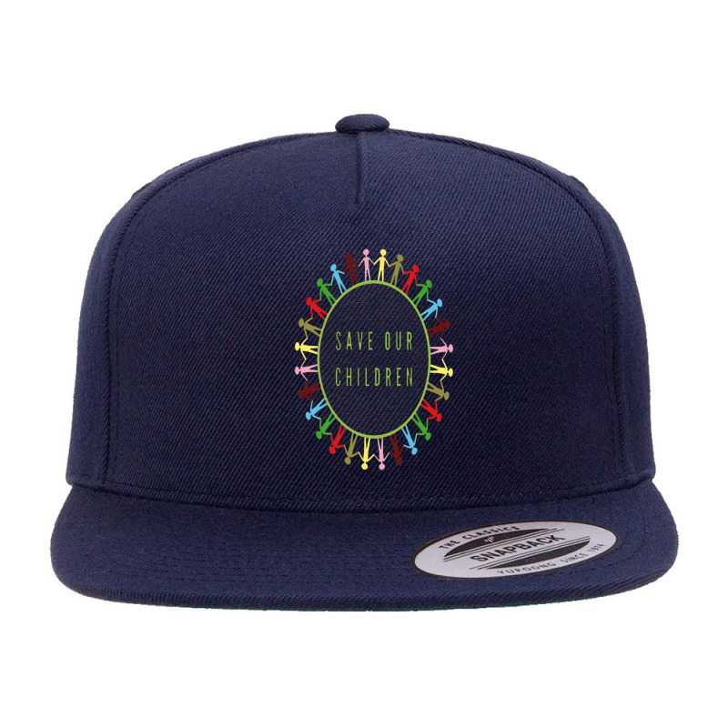 Save Our Children, Pedophile 5 panel snapback cap by cm-arts | Artistshot