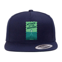 Attack Of The Seaweed 5 Panel Snapback Cap | Artistshot