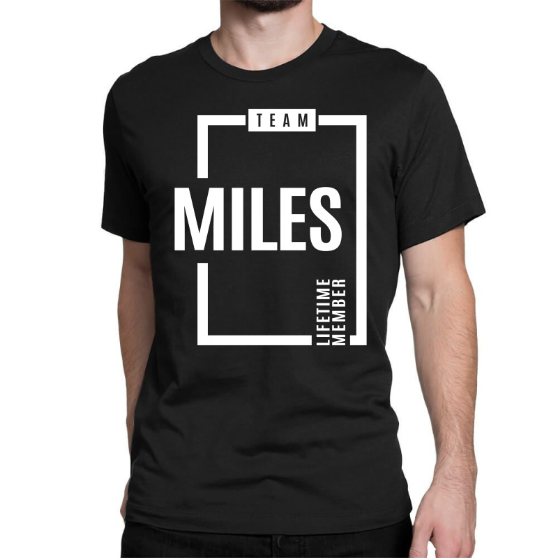 Miles Personalized Name Birthday Gift Classic T-shirt by cidolopez | Artistshot