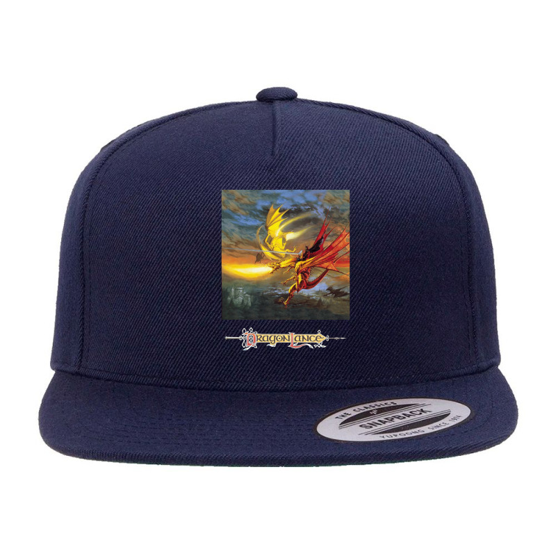 Dragonlance Legend Of Huma Artwork 5 panel snapback cap by JolenePender | Artistshot