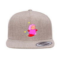 Anime Fish Girl 5 Panel Snapback Cap | Artistshot