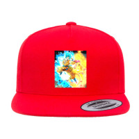 Goku Super Saiyan God Blue Vs Golden Frieza Dragonball Super Film For  5 Panel Snapback Cap | Artistshot