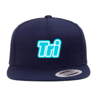 Triathlon 5 Panel Snapback Cap | Artistshot