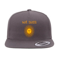 Kundalini Yoga Sat Nam 5 Panel Snapback Cap | Artistshot