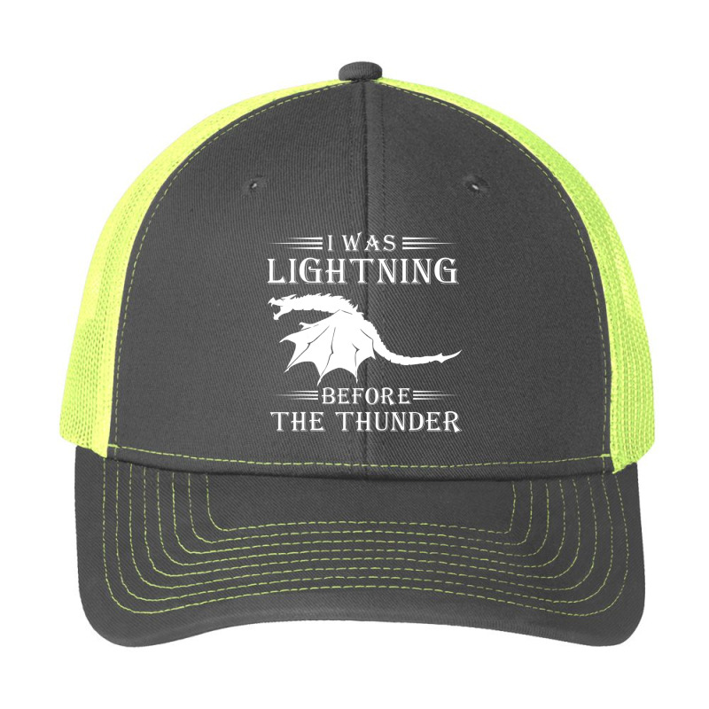 Thunder Dragon Birthday Pa Trucker Cap by cm-arts | Artistshot