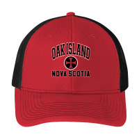 Oak Island Varsity Style Cross Black Print Pullover Hoodie Pa Trucker Cap | Artistshot