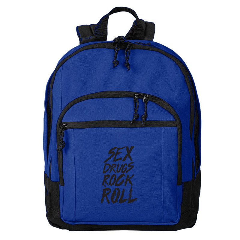 Sex Drugs Rock And Roll Basic Backpack by cm-arts | Artistshot