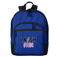 Vintage Leopard Skin Lash Babe Lash Artist Eyelash Lash Tech Basic Backpack | Artistshot