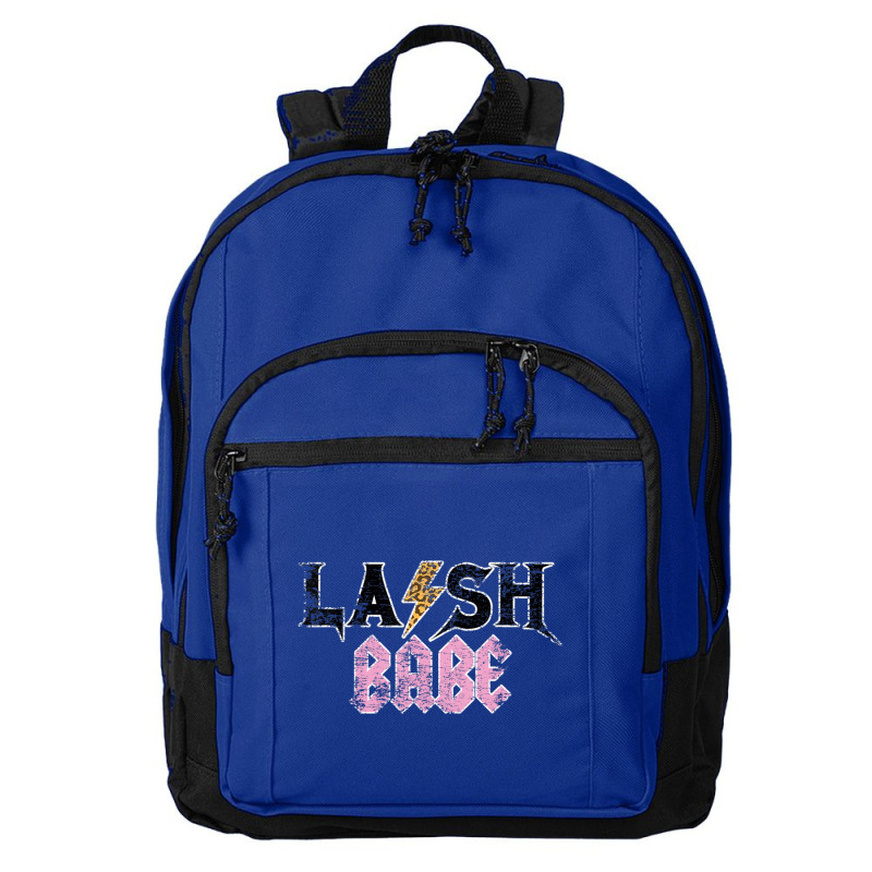 Vintage Leopard Skin Lash Babe Lash Artist Eyelash Lash Tech Basic Backpack by cm-arts | Artistshot