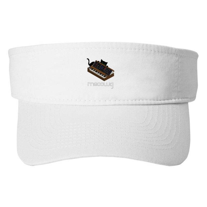 Synthesizer Cat Meow Fashion Visor | Artistshot