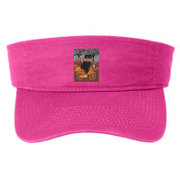 Black Cat Autumn Bicycle Ride Fashion Visor | Artistshot