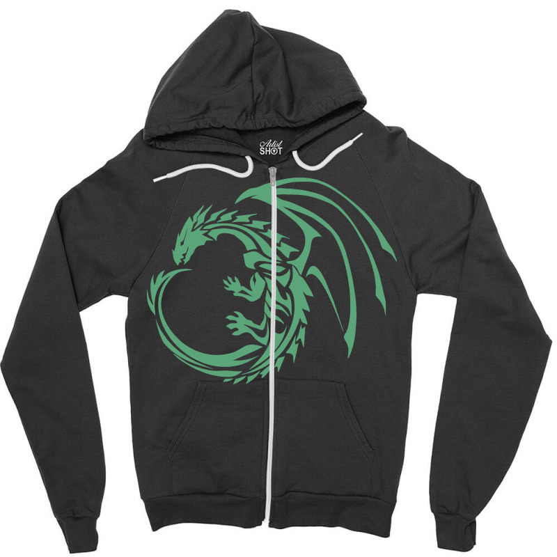 Dragon, Dragons, Animal, Animals Zipper Hoodie by HILstore | Artistshot