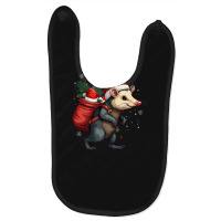 Funny Possum Xmas Christmas Baby Bibs | Artistshot