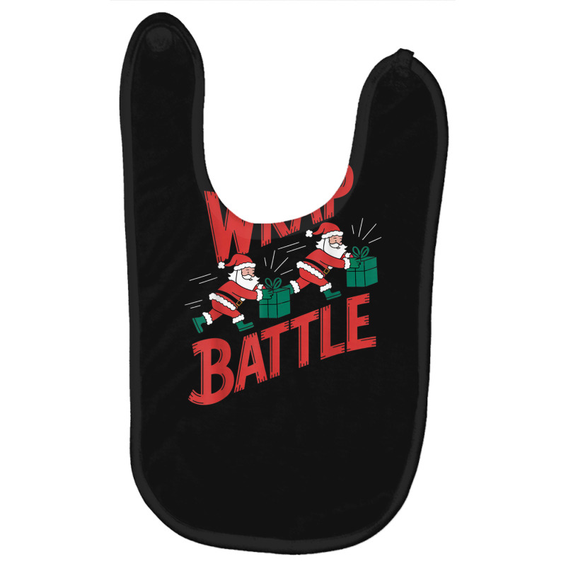 Wrap Battle Funny Santa Christmas Baby Bibs by ERNESTO GUANCIA | Artistshot