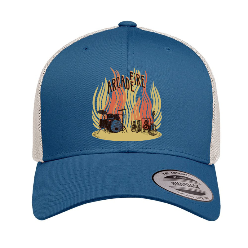 The Arcade Fire Essential Retro Trucker Cap by SamaraMcCullou | Artistshot