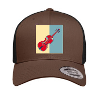 Violin Musical Instruments Retro Trucker Cap | Artistshot