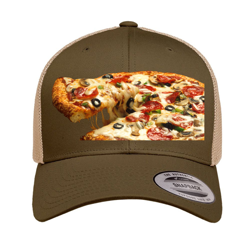 Pizza Retro Trucker Cap by Rahmadi1984 | Artistshot