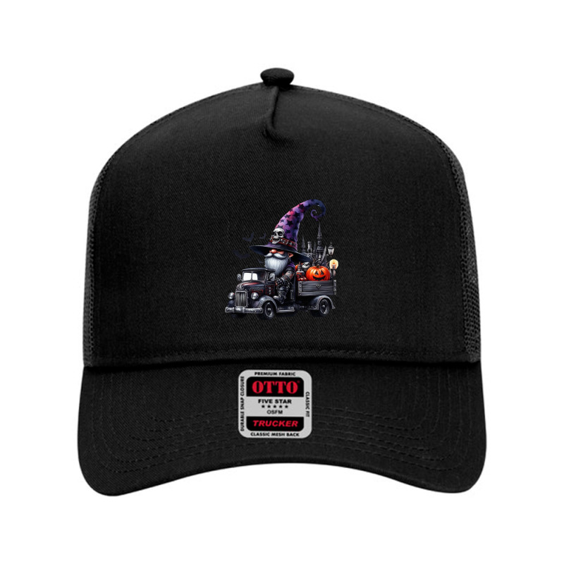 Gnome Driver Trcuck Witch Cute Mesh Back Trucker Hat by risedesignid | Artistshot