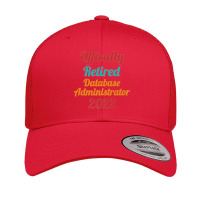 Database Administrator Official Retired 2022 Funny Premium Retro Trucker Cap | Artistshot