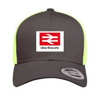 Train Guy Idea Biscuits Bob Mortimer Tweets Retro Trucker Cap | Artistshot