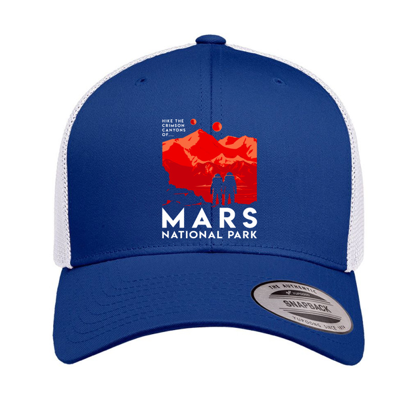 Mars National Park Retro Trucker Cap by AlHuda | Artistshot