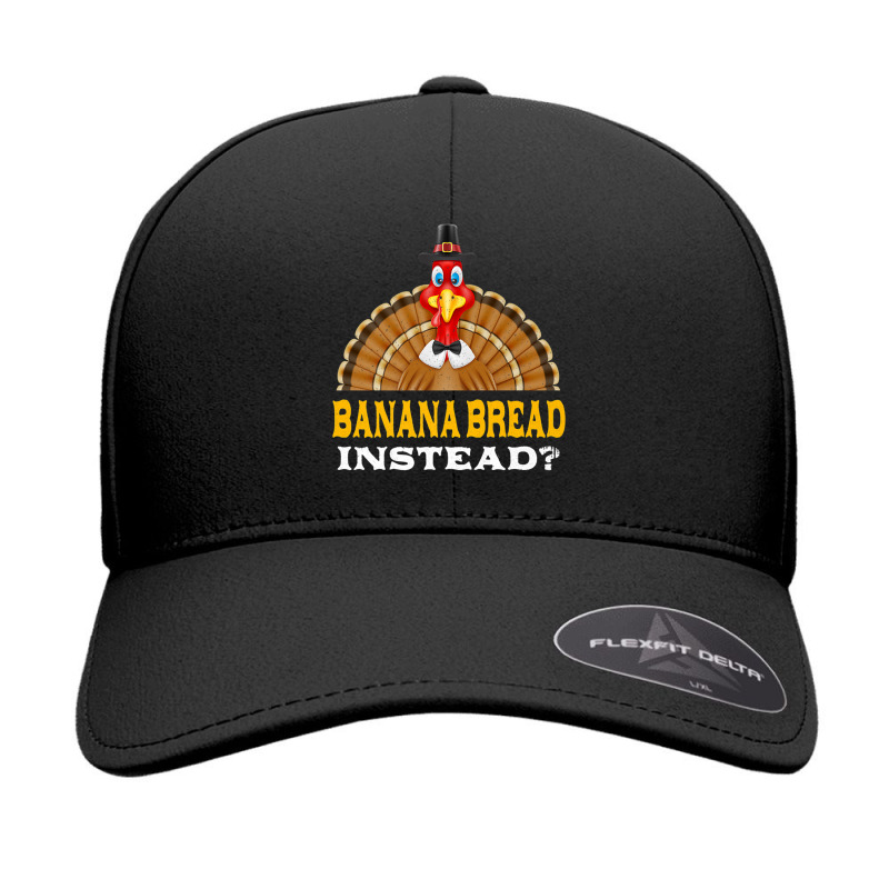 Banana Bread Instead Thanksgiving Pastries Black Friday Premium T Shir Seamless Cap by cm-arts | Artistshot