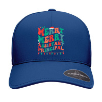 Merry Assistant Principal Christmas Assistant Principals T Shirt Seamless Cap | Artistshot