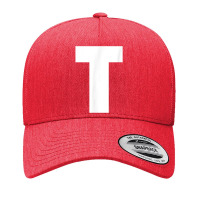 Letter T Capital Alphabet Monogram Initial Yupoong Trucker Cap | Artistshot