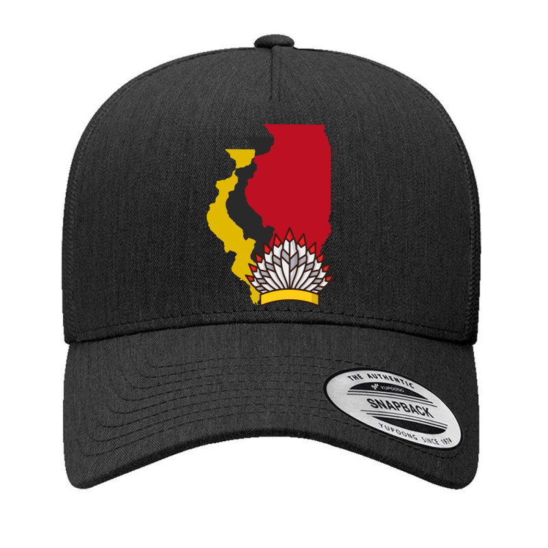 Illinois Border Yupoong Trucker Cap by TinaJosey | Artistshot