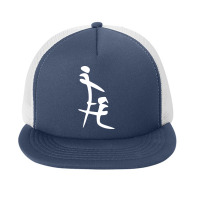 Chinese Letters Funny Dirty Blowjob Foam Snapback Hat | Artistshot